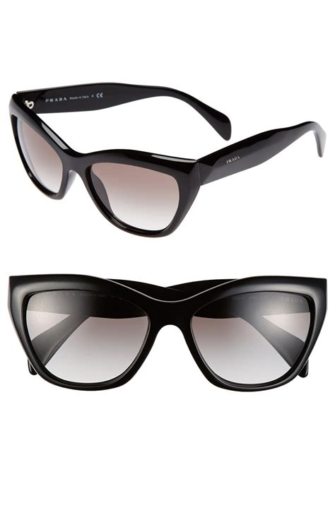 56mm gradient cat eye sunglasses prada|prada heritage cat eye sunglasses.